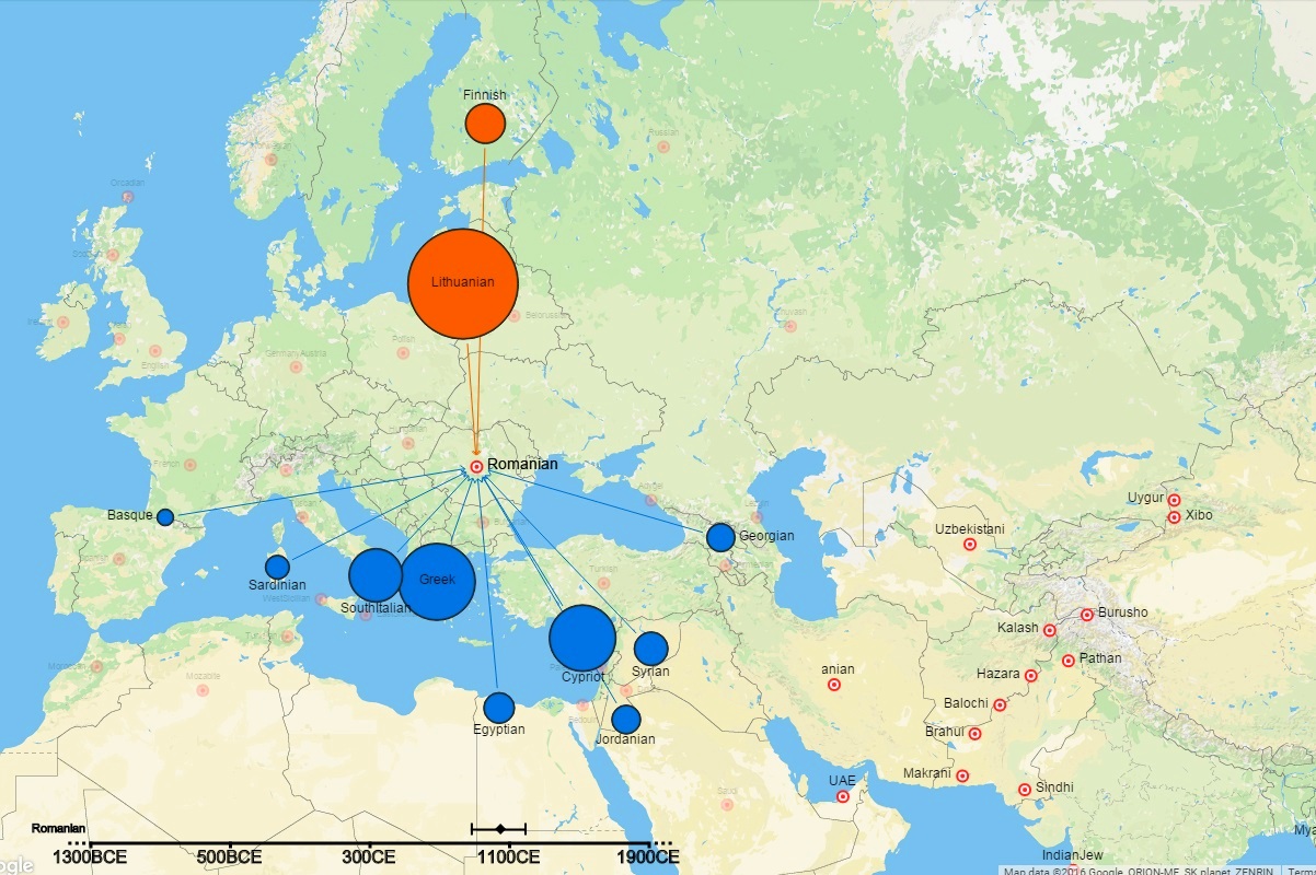 Primul atlas genetic al lumii indică înrudiri surprinzătoare ale românilor cu alte populații